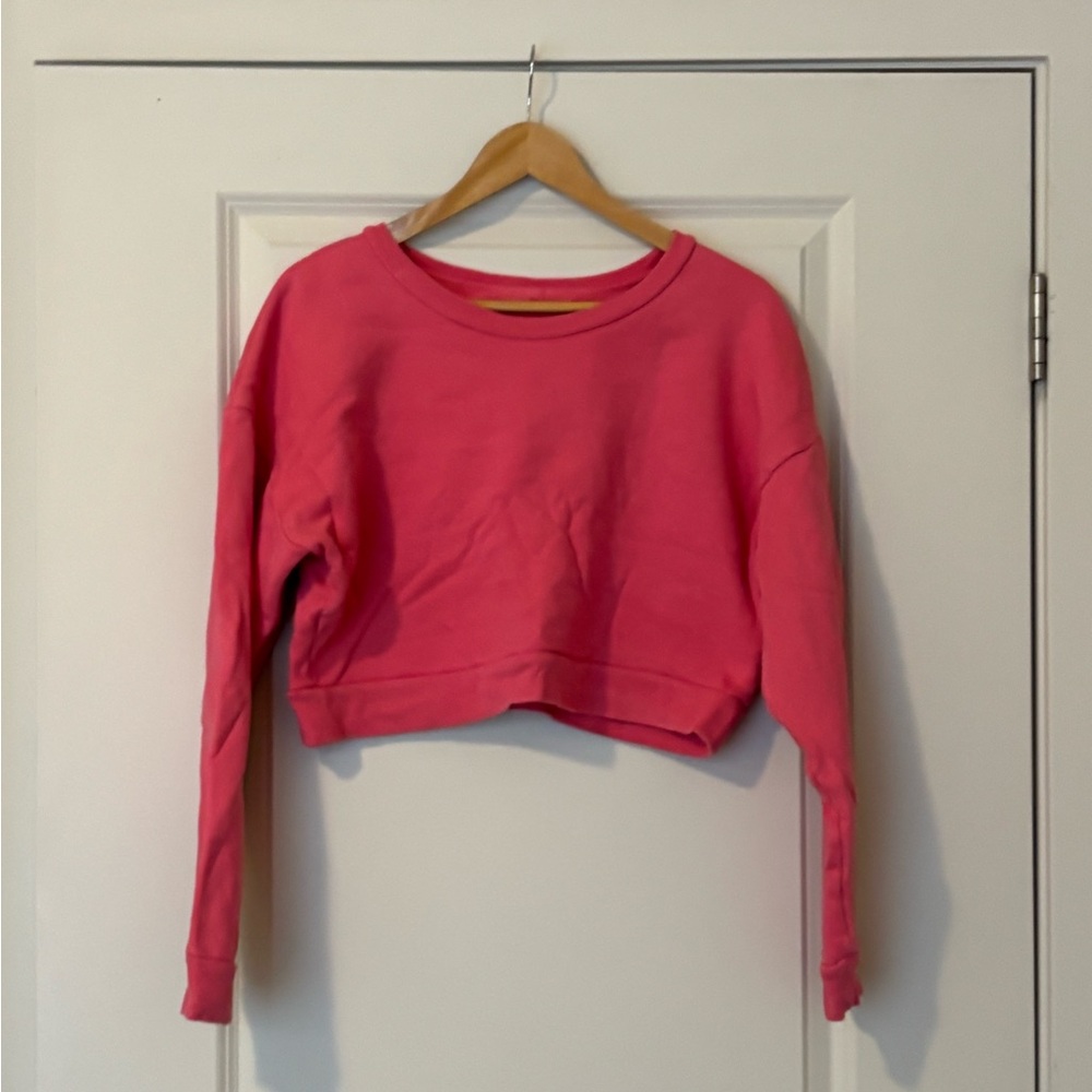 Reformation 100% Cotton Cropped Sweatshirt